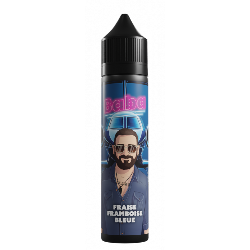 Baba 50ml - Fraise Framboise bleue