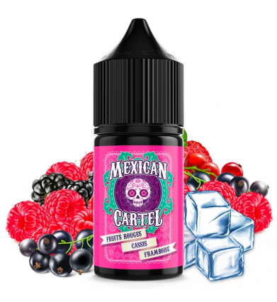 Concentre Fruits Rouges Cassis Framboise - Mexican Cartel 30 ml