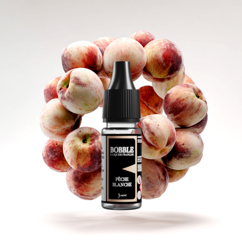 Bobble 10ml - Pêche Blanche Bobble 10ml - Pêche Blanche