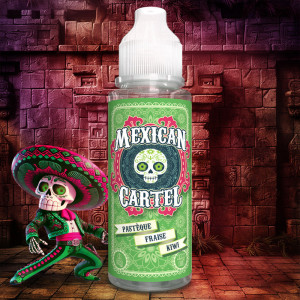 Pastèque Fraise Kiwi 100ml - Mexican Cartel