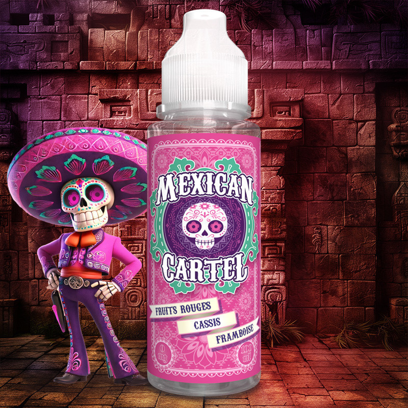 Fruits Rouges Cassis Framboise 100ml - Mexican Cartel Fruits Rouges Cassis Framboise 100ml - Mexican Cartel