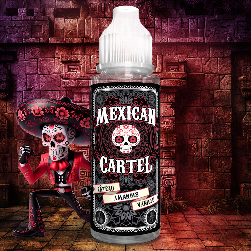 Gâteau Amandes Vanille 100ml - Mexican Cartel Gâteau Amandes Vanille 100ml - Mexican Cartel