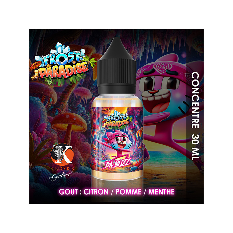 Concentré Da Buzz 30ml Frost Paradise - Knoks Concentré Da Buzz 30ml Frost Paradise - Knoks