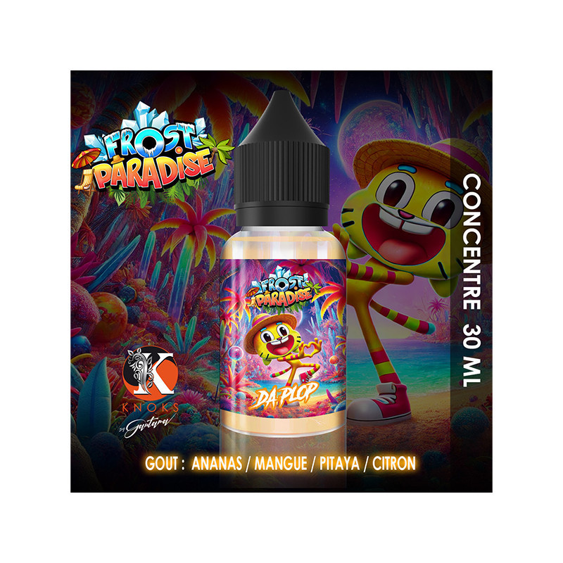 Concentré Da Plop 30ml Frost Paradise - Knoks Concentré Da Plop 30ml Frost Paradise - Knoks