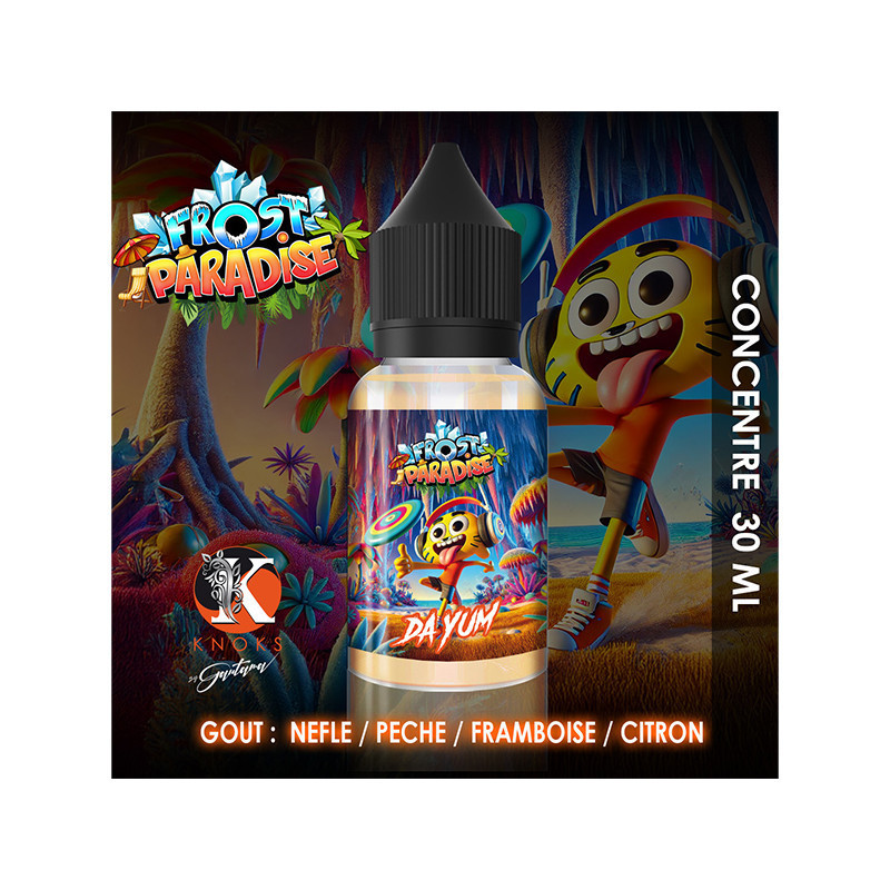 Concentré Da Yum 30ml Frost Paradise - Knoks Concentré Da Yum 30ml Frost Paradise - Knoks