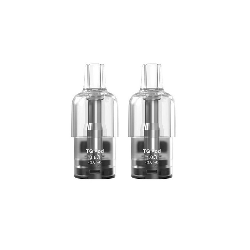 Pod de remplacement TG 3ml 0.8- Aspire (pack de 2) Pod de remplacement TG 3ml 0.8- Aspire (pack de 2)