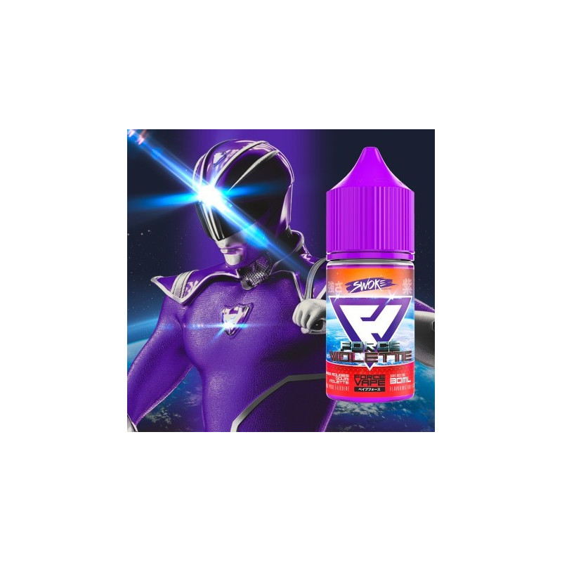 Concentré Force Violette 30ml Force Vape - Swoke Concentré Force Violette 30ml Force Vape - Swoke