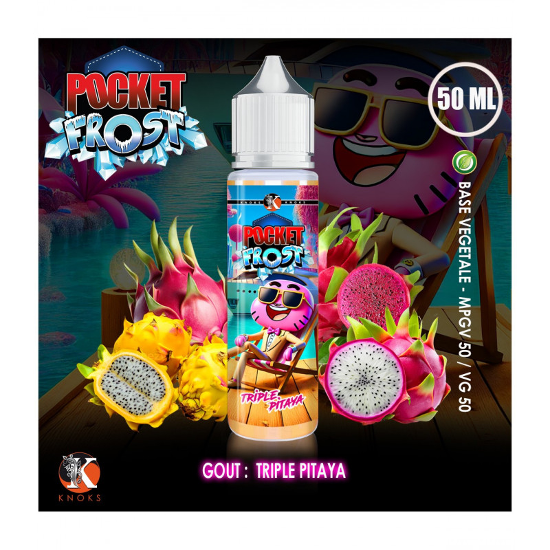 Knoks Pocket Frost 50 ml - Triple Pitaya