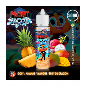 Knoks Pocket Frost 50 ml - Ananas / Mangue / Fruit du Dragon