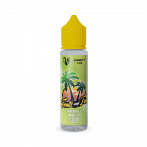 Ananas  Mangue  Citron vert -Fruits and Fun 50 ml