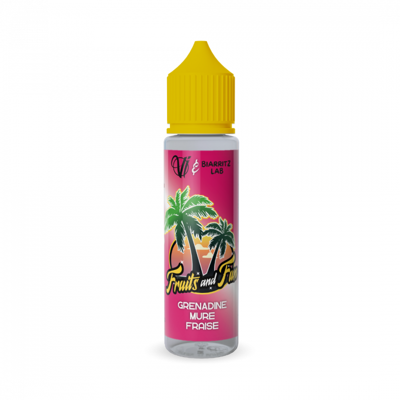 Grenadine  Mûre  Fraise  -Fruits and Fun 50 ml