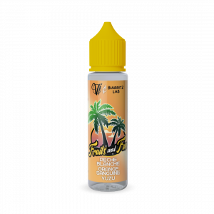 Pêche blanche Orange sanguine Yuzu -Fruits and Fun 50 ml