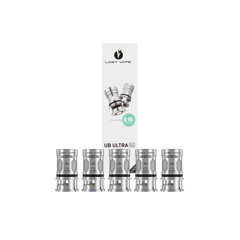 Résistances UB Ultra V4  (5pcs) - Lost Vape