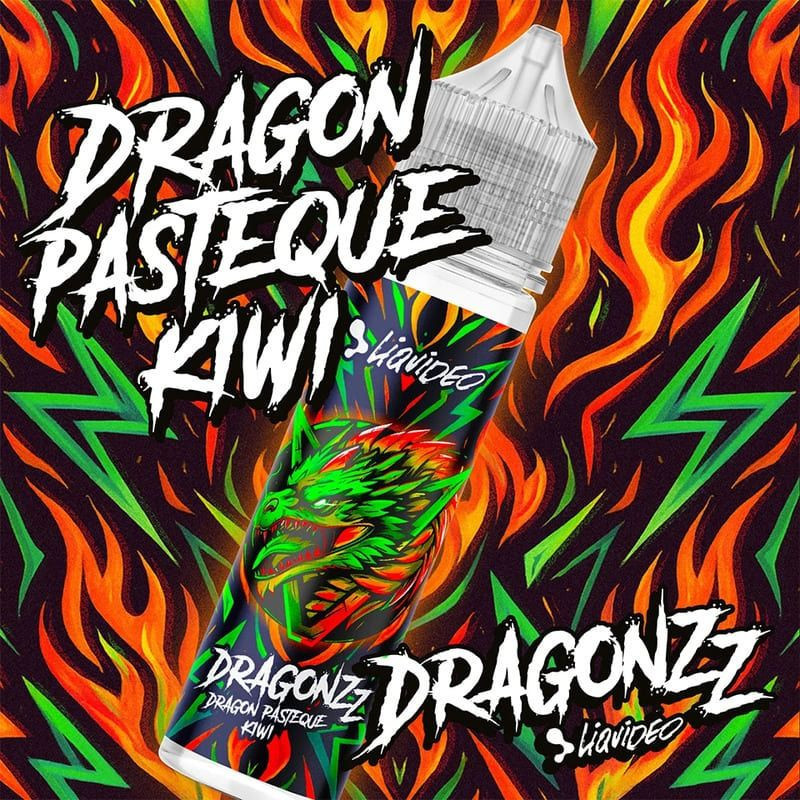 DragonZZ - Dragon Pastèque Kiwi 50ml - Liquideo
