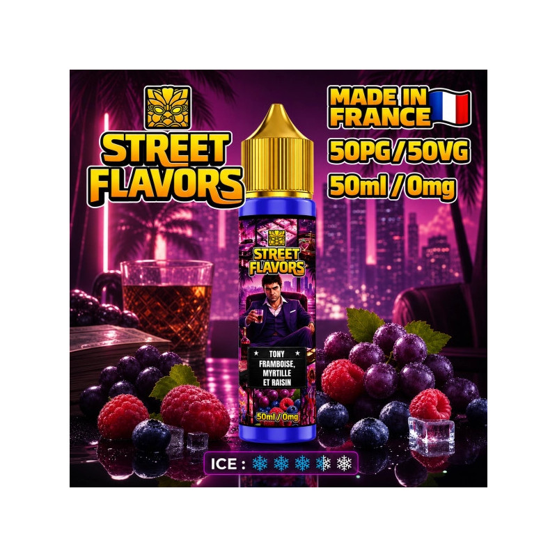 Tony 0mg 50ml - Street Flavors by Tribal Force